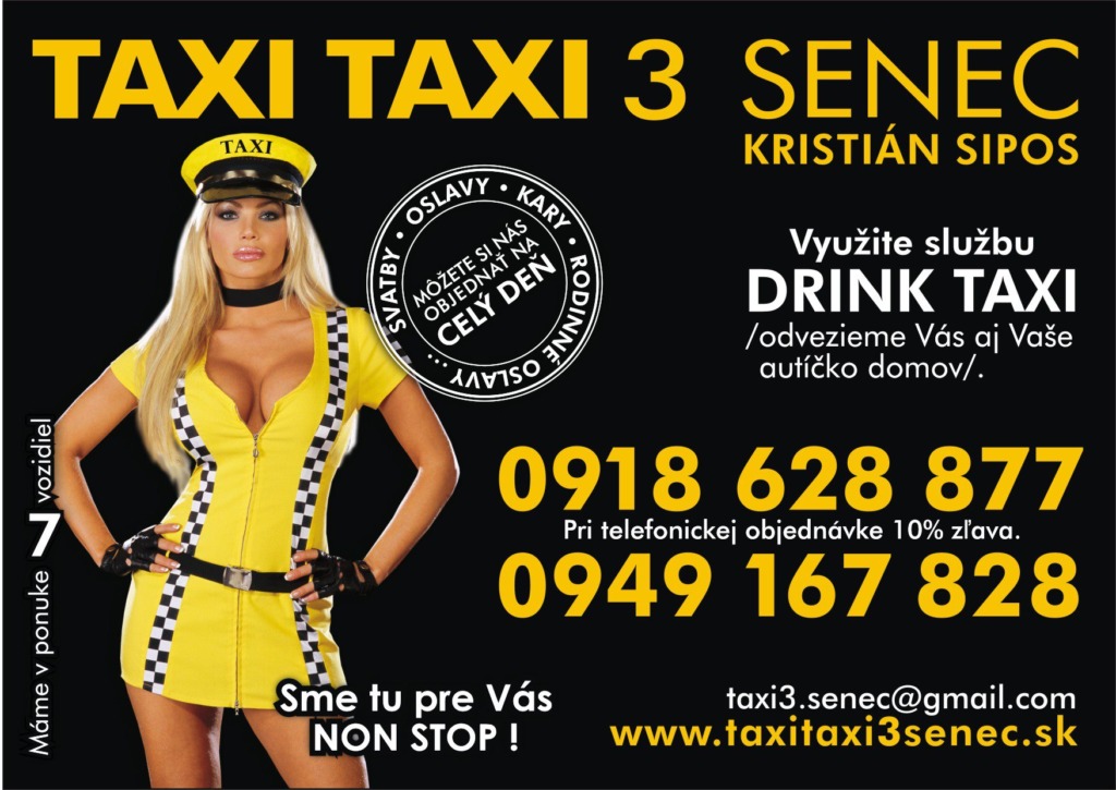 taxi taxi 3 senec